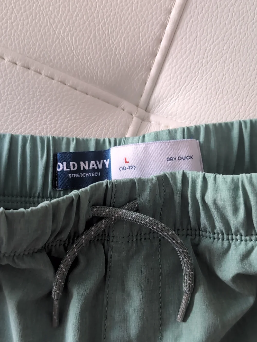 Old Navy Boys Sage Green Shorts